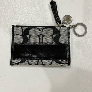 Authentic Coach keychain/wallet